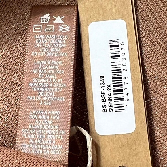 SKIMS Shimmer Catsuit Sienna 2X - Picture 11 of 13